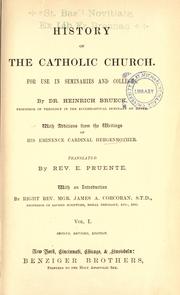 Cover of: History of the Catholic Church by Heinrich Brueck