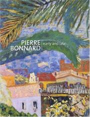 Cover of: Pierre Bonnard: Early and Late