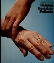 Cover of: Helping geriatric patients by 