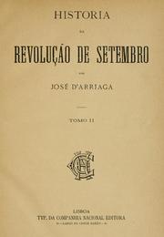Cover of: Historia da revolução de setembro