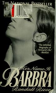 Cover of: Her name is Barbra by Randall Riese
