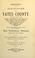 Cover of: History and directory of Yates County