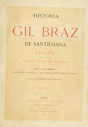 Cover of: Historia de Gil Braz de Santilhana
