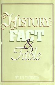 Cover of: History: fact and fable