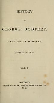 Cover of: History of George Godfrey.