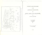 Cover of: History and genealogy of the American descendants of John and Ann Chamness of London, England | Zimri Hanson