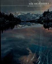 High Sierra (American Wilderness) by Ezra Bowen, Time-Life Books