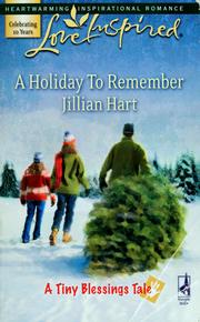 Cover of: A Holiday to Remember by Jillian Hart