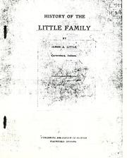 History of the Little family