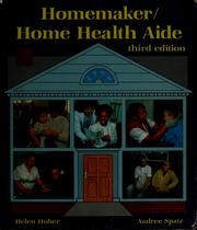Cover of: Homemaker/home health aide | Helen Huber