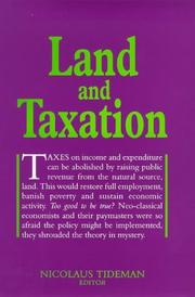 Land and taxation by Nicolaus Tideman