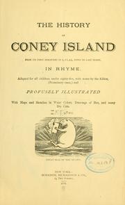 Cover of: The history of Coney Island from its first discovery in 4, 11, 44 by I. F. Eaton