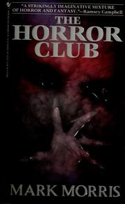 Cover of: The horror club