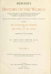 Cover of: Ridpath's history of the world by John Clark Ridpath