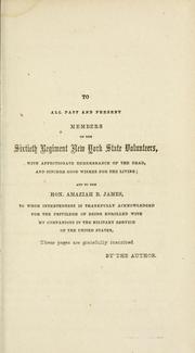 Cover of: History of the Sixtieth Regiment New York State Volunteers by Richard Eddy