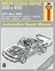 Cover of: Mercedes-Benz 350 and 450 V8, 1971-1980