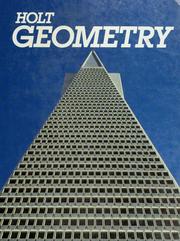 Cover of: Holt geometry.