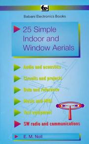 Cover of: 25 Simple Indoor and Window Aerials