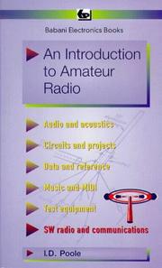 Cover of: An Introduction to Amateur Radio