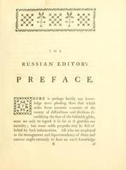 Cover of: The history of Kamtschatka, and the Kurilski Islands, with the countries adjacent