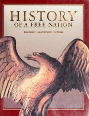 Cover of: History of a free nation
