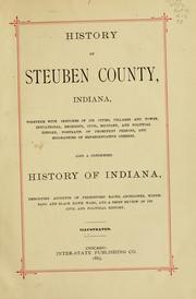 History of Steuben County, Indiana, together with... biographies of representative citizens