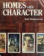 Cover of: Homes with character