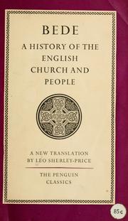 Cover of: A history of the English church and people by Saint Bede the Venerable