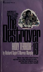 Cover of: The Destroyer #19: Holy terror