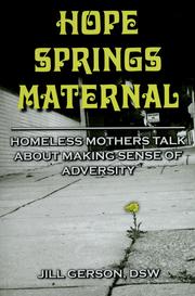 Cover of: Hope springs maternal by Jill Gerson