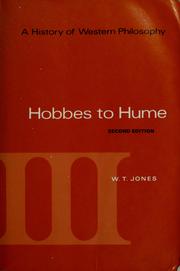 Cover of: Hobbes to Hume