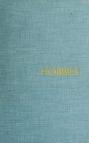 Cover of: Hobbies by Alvin Schwartz