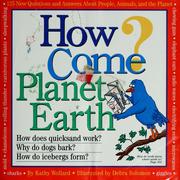 Cover of: How come?: Planet earth