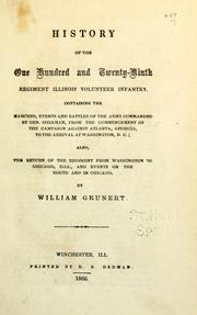 Cover of: History of the One Hundred and Twenty-ninth Regiment Illinois Volunteer Infantry