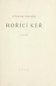 Cover of: Hoící ke: básn.