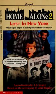 Cover of: Home alone 2: lost in New York