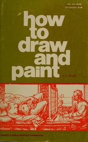 Cover of: How to Draw and Paint by Alexander Z. Kruse
