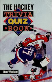 Cover of: The hockey trivia quiz book
