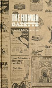 Cover of: The humor gazette by John M. Henry
