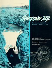 Cover of: Hydropower 2002: Reclamation's energy initiative.