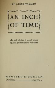 Cover of: An inch of time