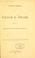 Cover of: Incidental remarks of William H. Seward, relative to grants of lands to Hungarian exiles, &c.