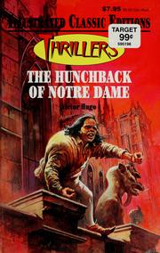 Cover of: The hunchback of Notre Dame by Malvina G. Vogel