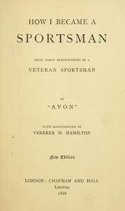 Cover of: How I became a sportsman by pseud Avon