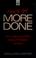 Cover of: How to get more done