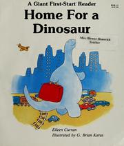 Cover of: Home for a dinosaur