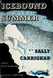 Cover of: Icebound summer by Sally Carrighar