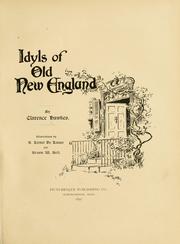 Cover of: Idyls of old New England