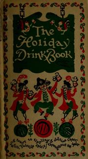Cover of: The holiday drink book.