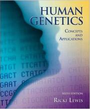 Cover of: Human Genetics by Ricki Lewis